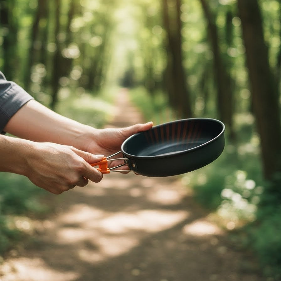 Portable Cookware Set for Outdoor Activities