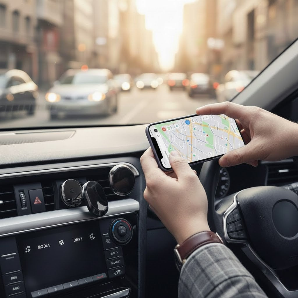 Discreet Cell Phone Holder for Cars