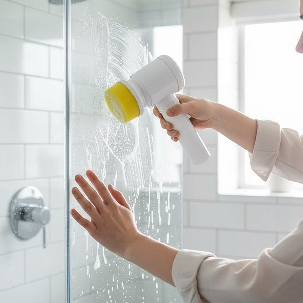 5 in 1 Electric Cleaning Brush + Gift Holder