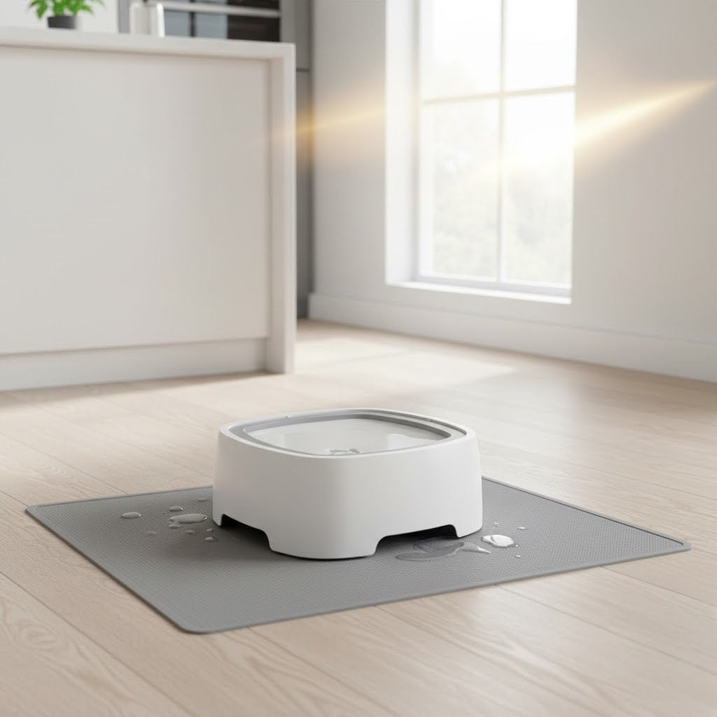 Anti-drip Water Bowl for Dogs and Cats