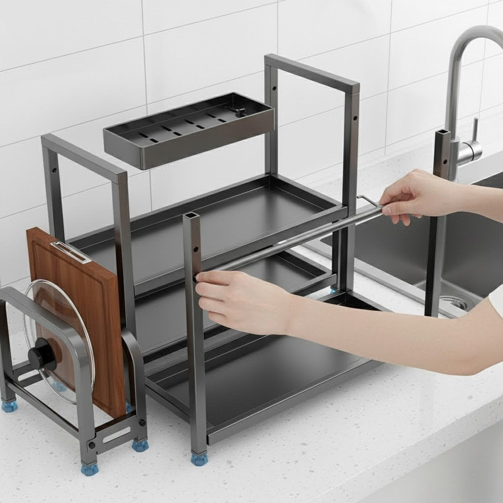 Stainless Steel Kitchen Shelf