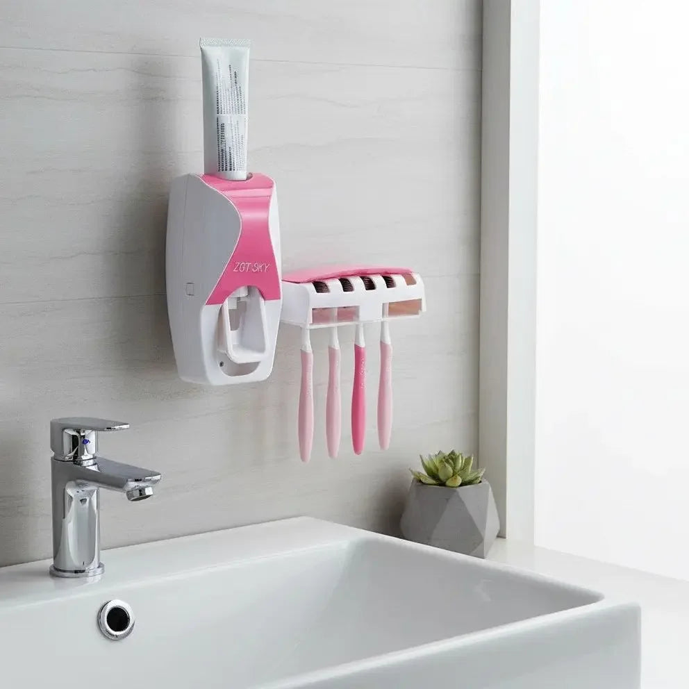 Toothbrush and Toothpaste Holder ZTSKY