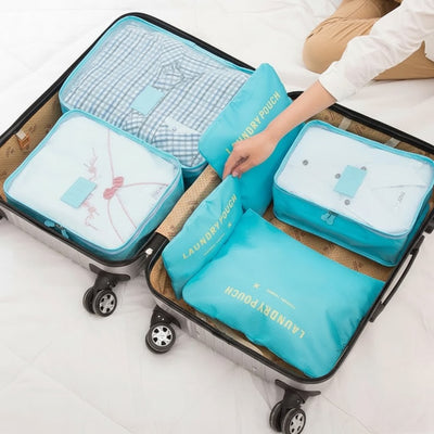 Travel Luggage Organizer Kit