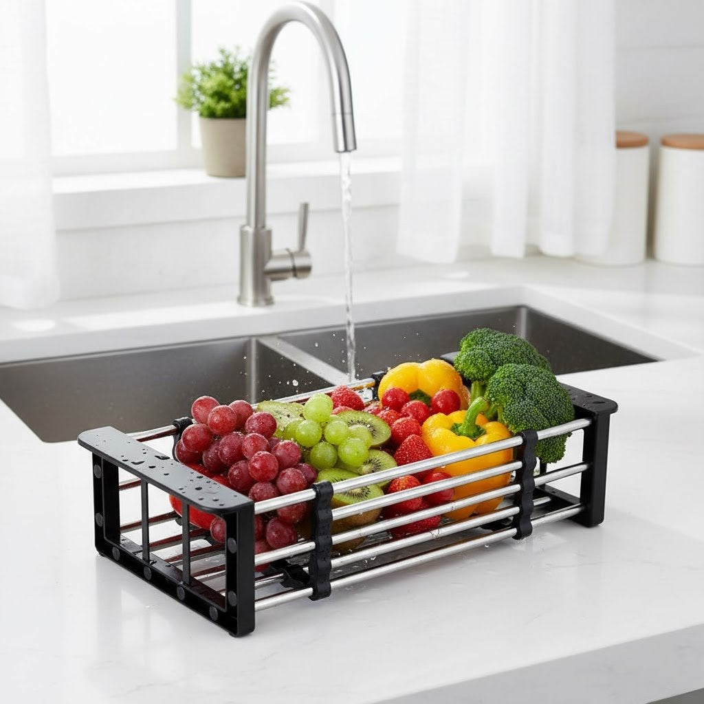 Stainless Steel Retractable Drainer