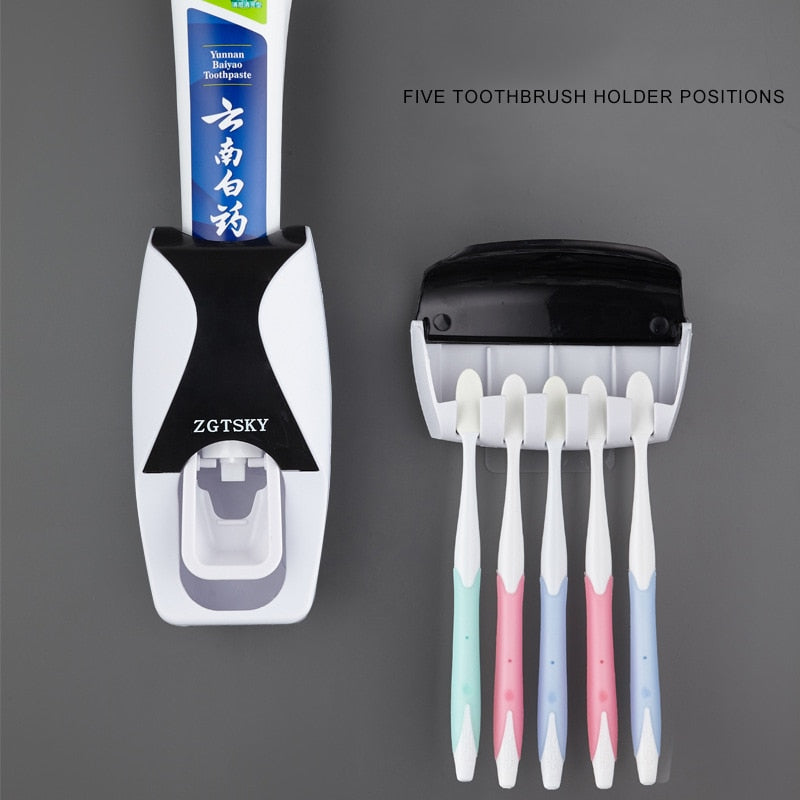 ZTSKY Toothbrush and Toothpaste Holder