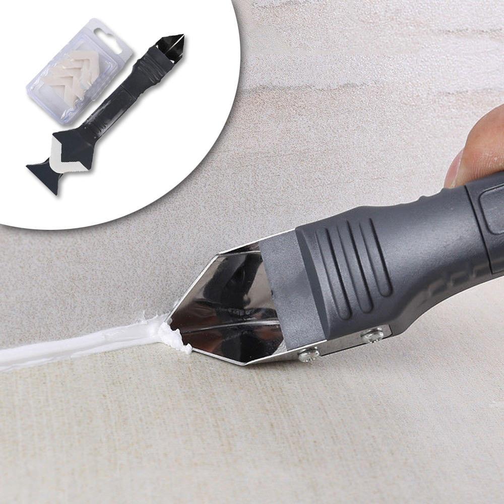 Thind 3 in 1 Multifunctional Silicone, Sealant and Grout Scraper