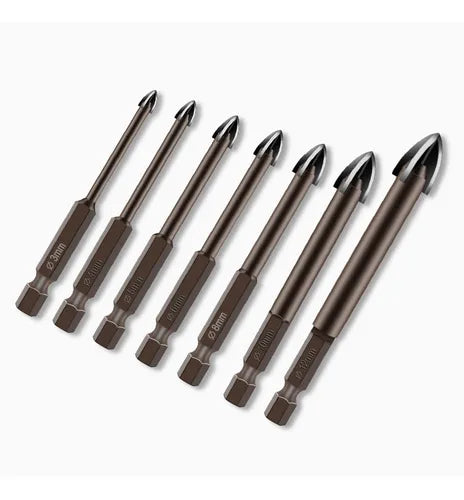 Kit 7 Indestructible Universal Max Drills