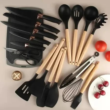 Complete Kitchen Utensils Set Kit 19 Pieces