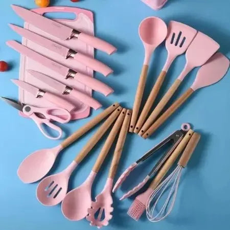 Complete Kitchen Utensils Set Kit 19 Pieces