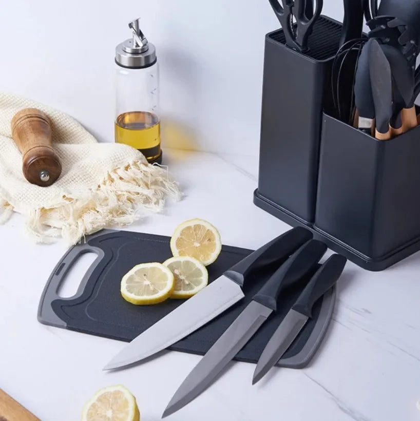 Complete Kitchen Utensils Set Kit 19 Pieces