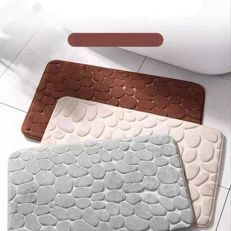 3D Non-Slip Bathroom Mat Kit