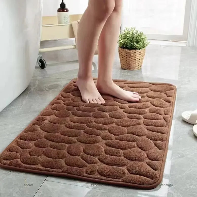 3D Non-Slip Bathroom Mat Kit