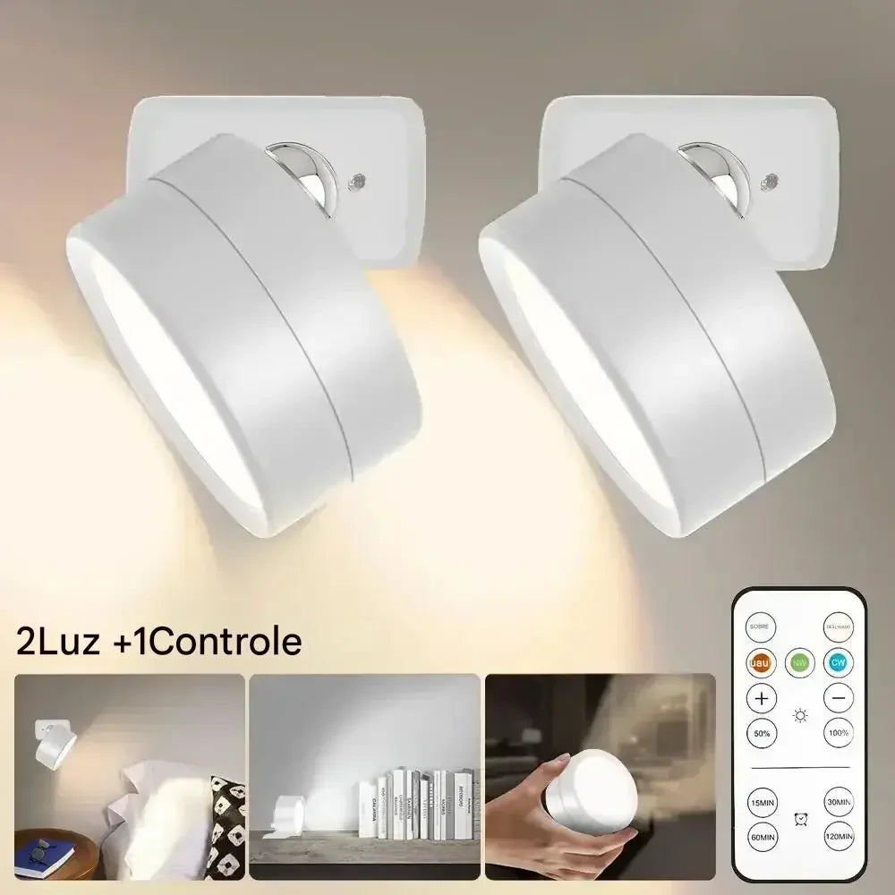 Modern Wireless LED Wall Lamp