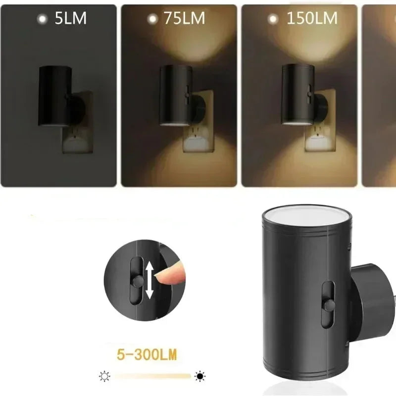 Adjustable Night Light Plug