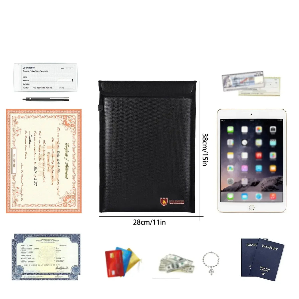 Fireproof Document Folder