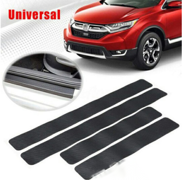 Car Door Sill Carbon Sticker Kit