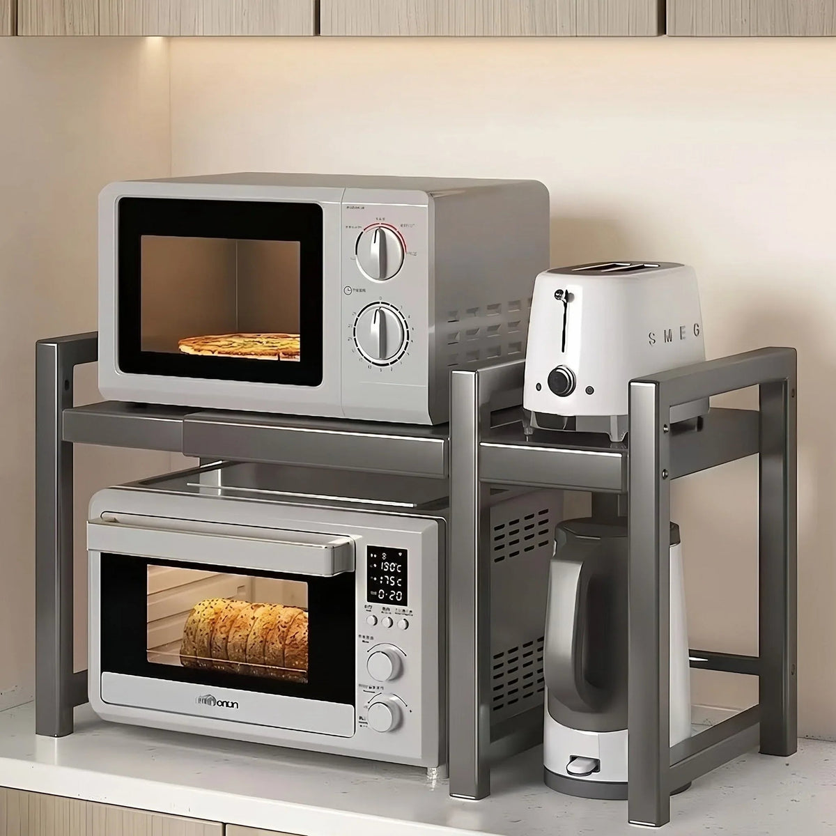 Adjustable Multi-Purpose Metal Rack