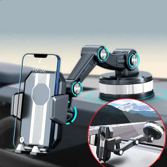 Multi-Angle Car Holder with Suction