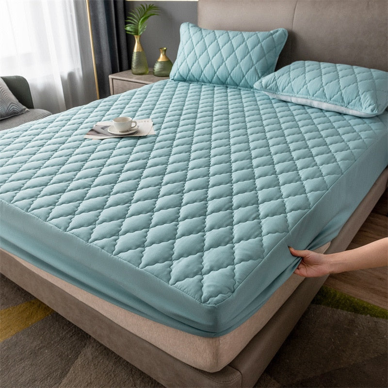 Waterproof Quilted Mattress Cover