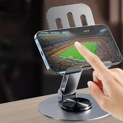 Rotating Metal Cell Phone and Tablet Holder