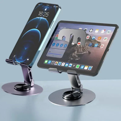 Rotating Metal Cell Phone and Tablet Holder