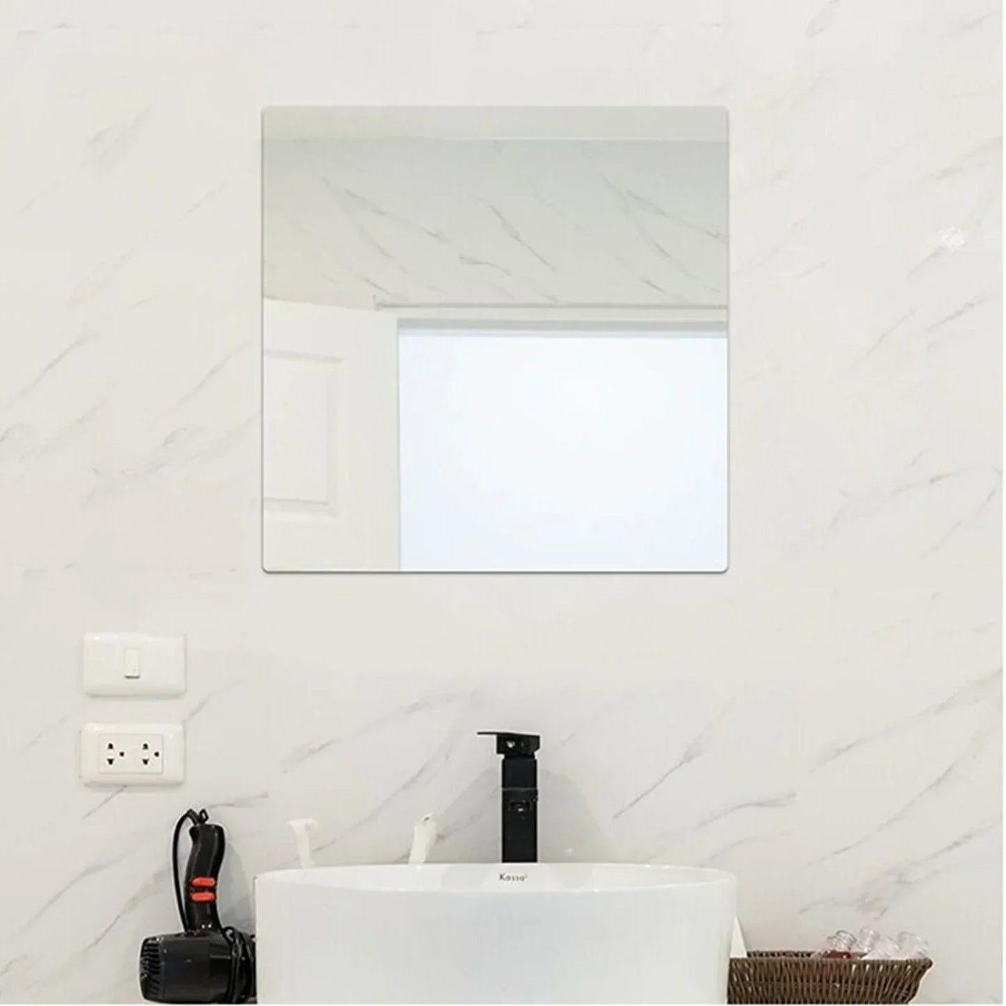 Self-Adhesive Wall Mirror