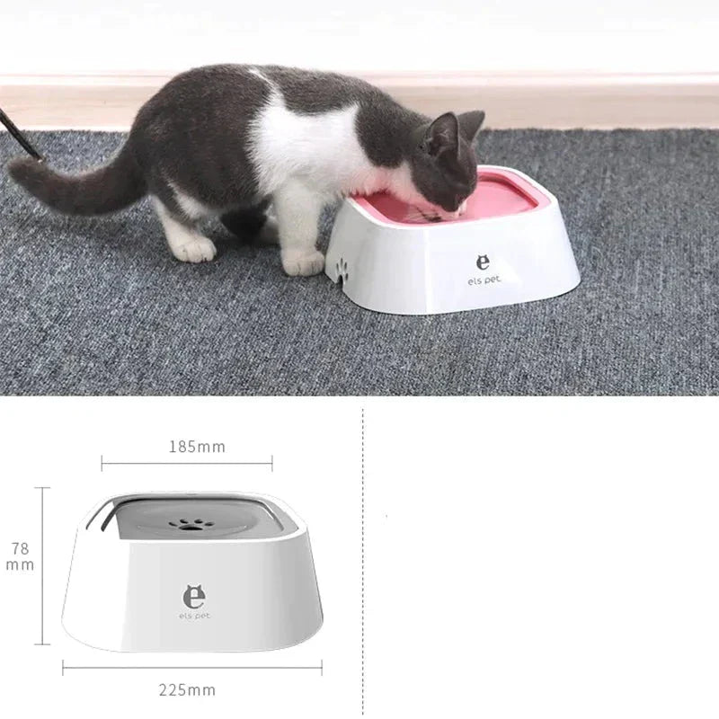 Anti-drip Water Bowl for Dogs and Cats