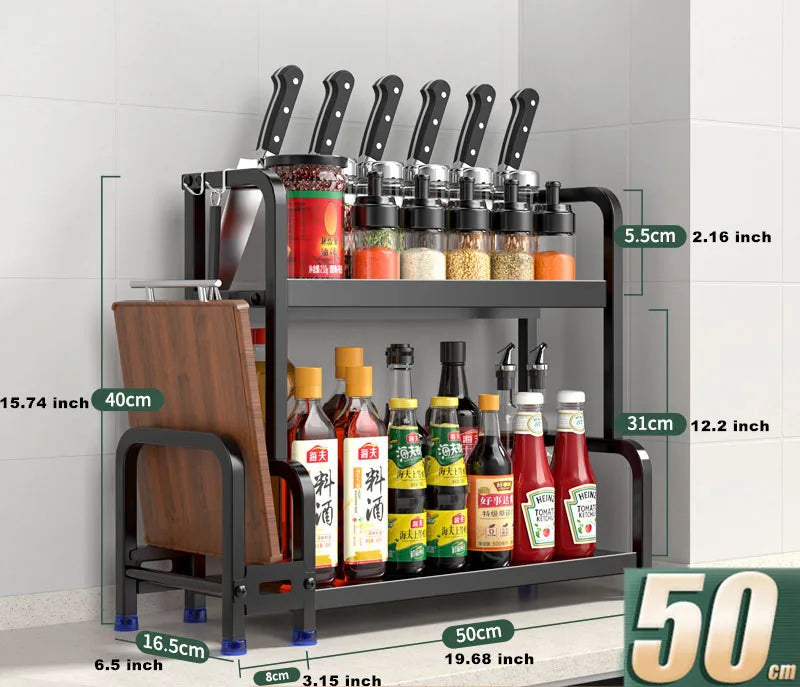 Stainless Steel Kitchen Shelf
