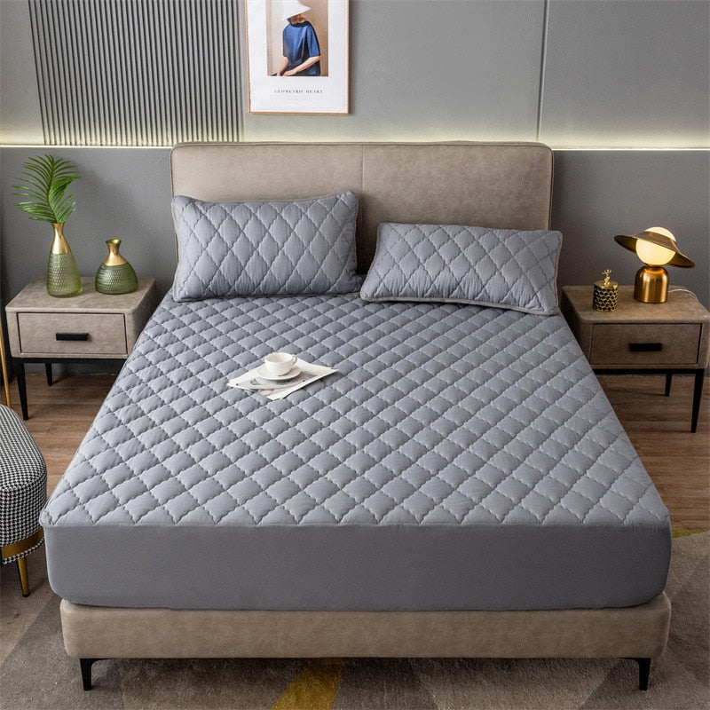 Waterproof Quilted Mattress Cover