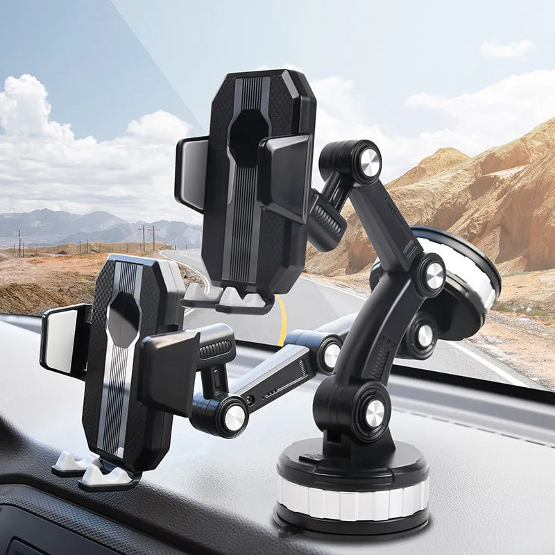 Multi-Angle Car Holder with Suction