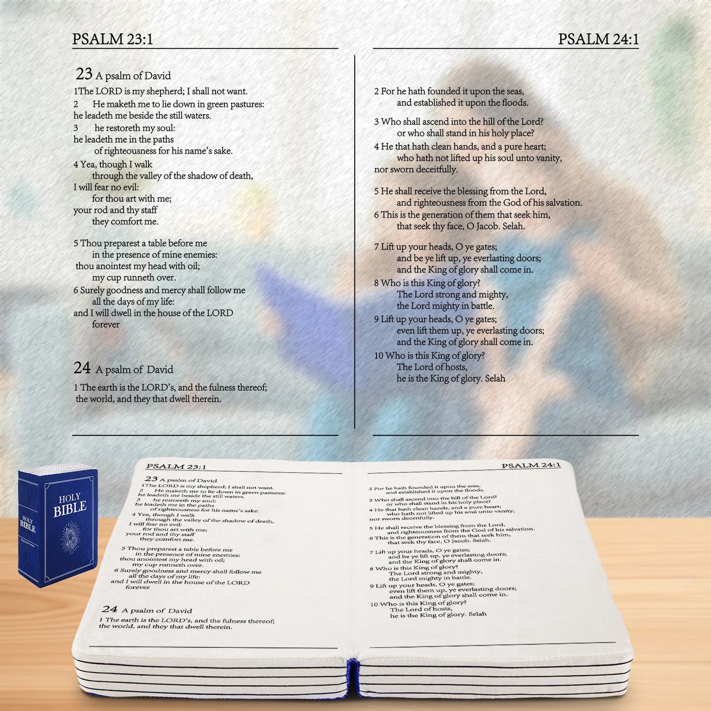 Holy Bible Pillow