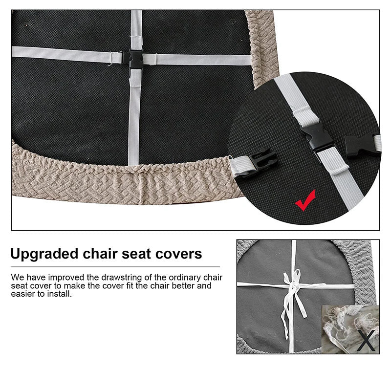 Wool Chair Cover Set