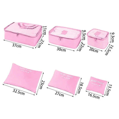 Travel Luggage Organizer Kit