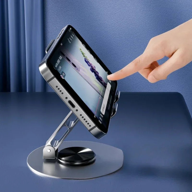 Rotating Metal Cell Phone and Tablet Holder
