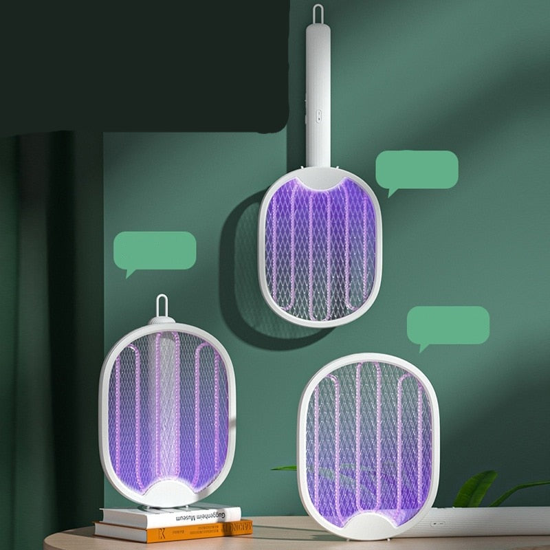 Mosquito Killer Racket with Attractive Ions