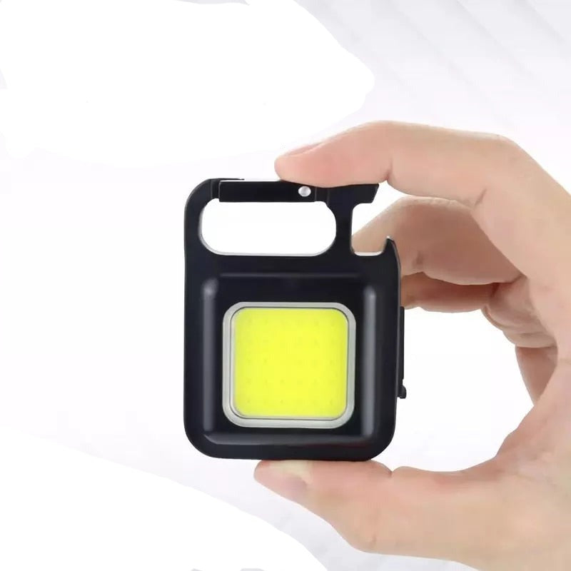 LED Mini Cob Chain Keychain