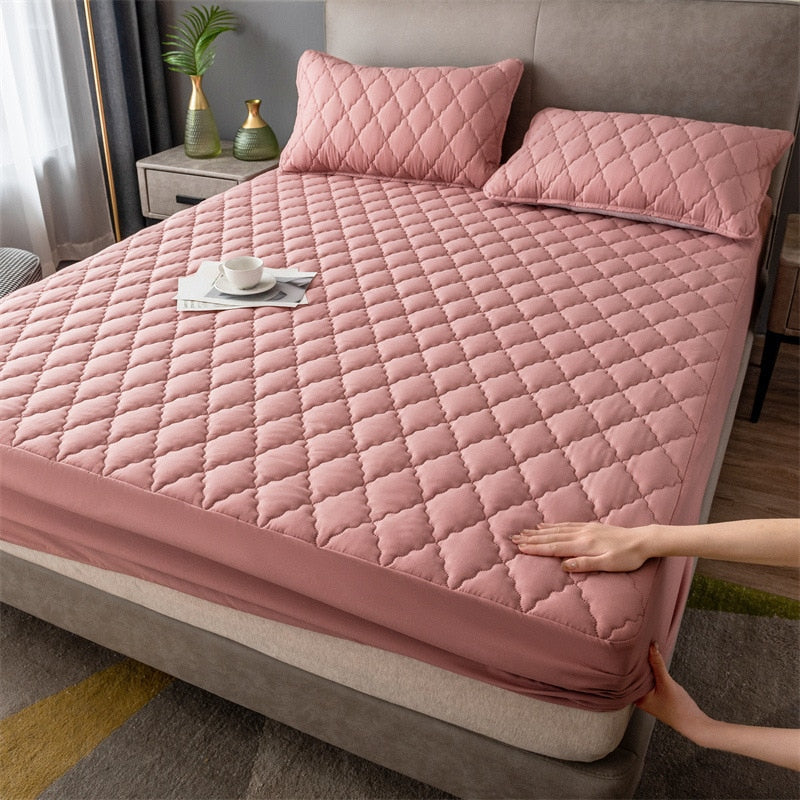 Waterproof Quilted Mattress Cover