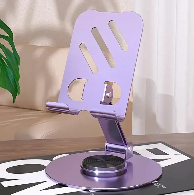 Rotating Metal Stand for Mobile Phones and Tablets