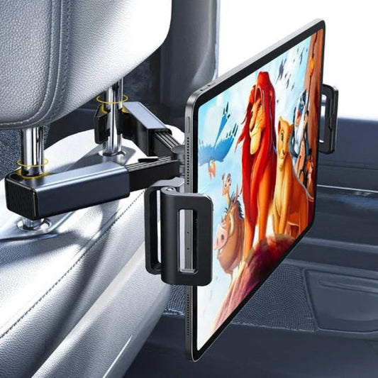 Tablet and Cell Phone Support for the Back Seat