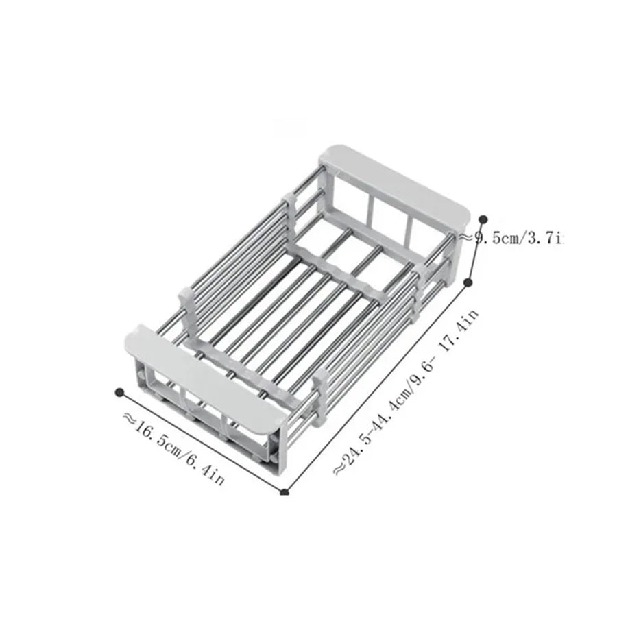 Stainless Steel Retractable Drainer