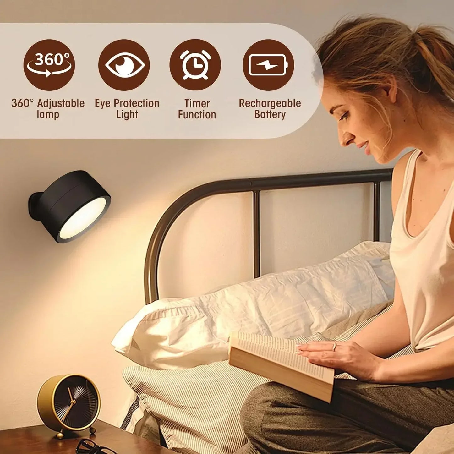 Modern Wireless LED Wall Light