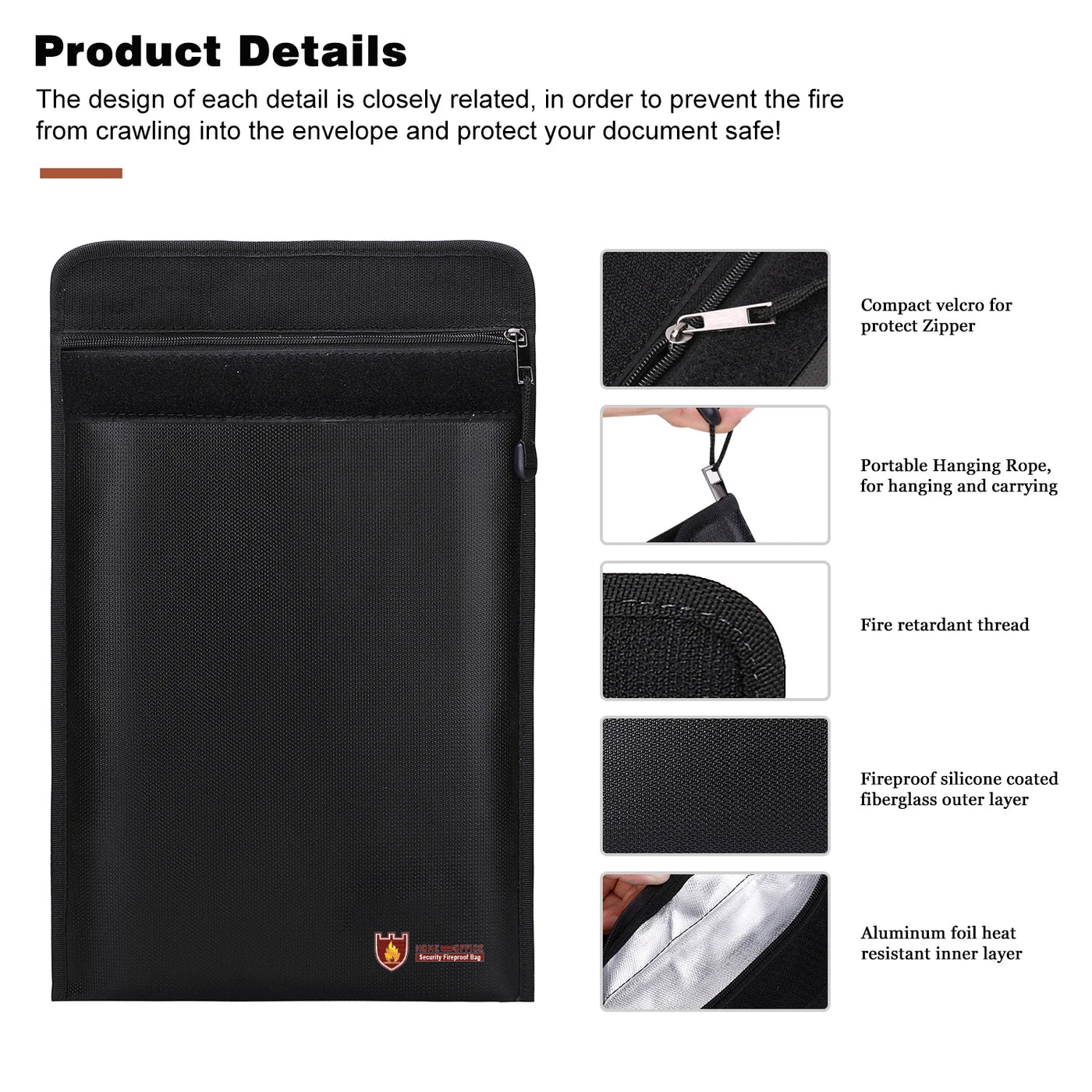 Fireproof Document Folder