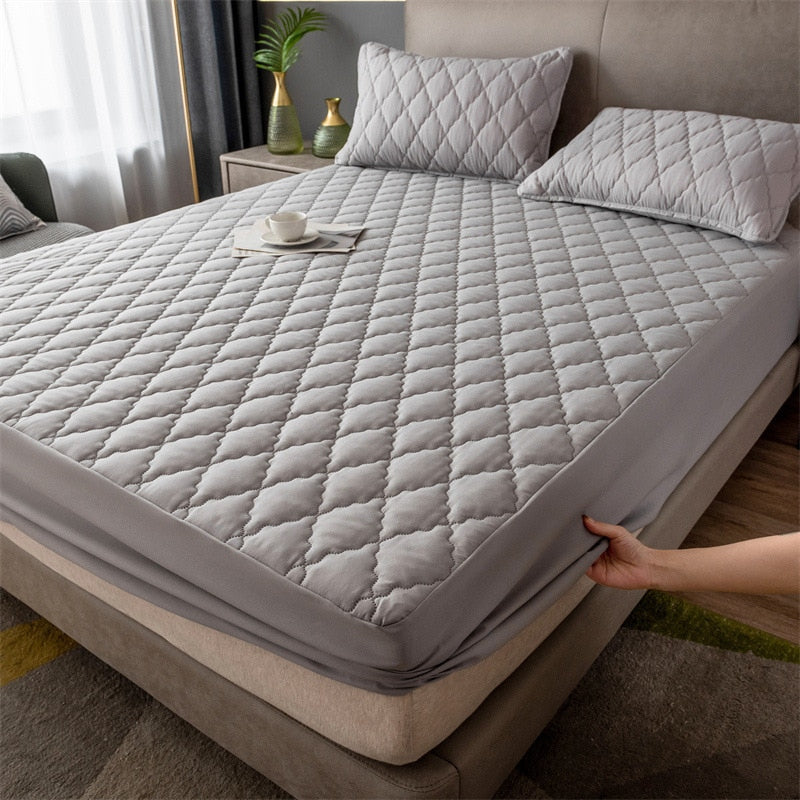 Waterproof Quilted Mattress Cover