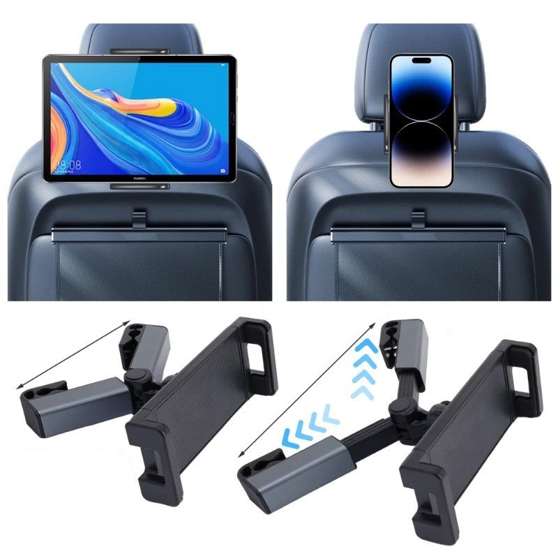 Tablet and Cell Phone Support for the Back Seat