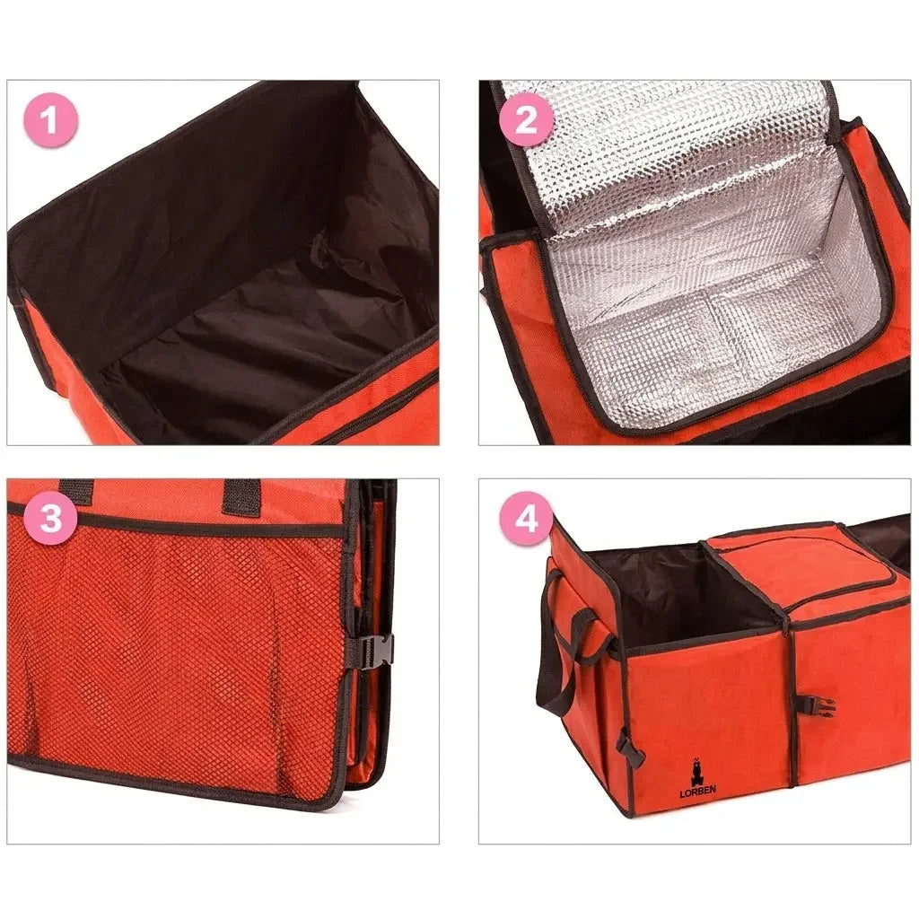 Trunk Organizer with Thermal Compartment