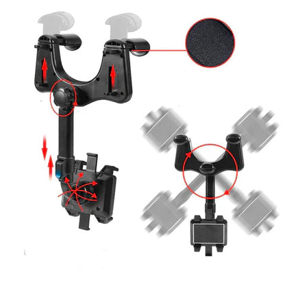 Multi-Angle Car Cell Phone Holder