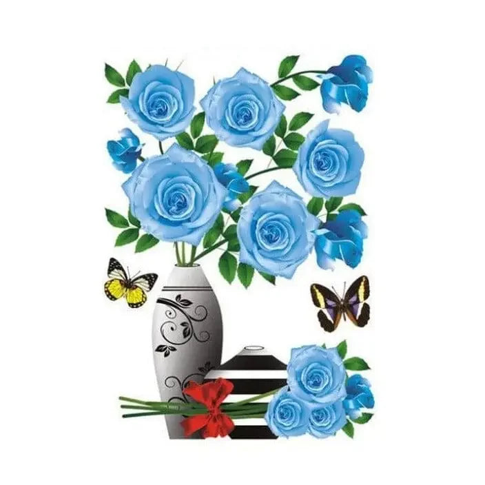 3D Flower Sticker