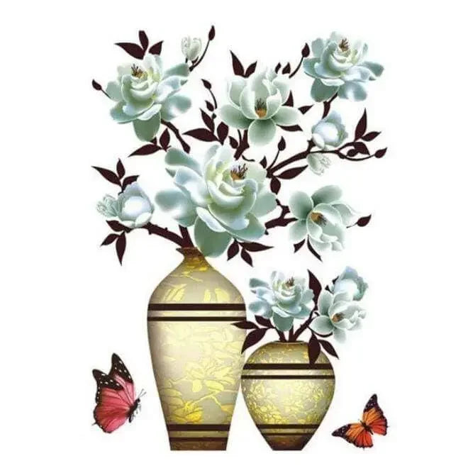 3D Flower Sticker