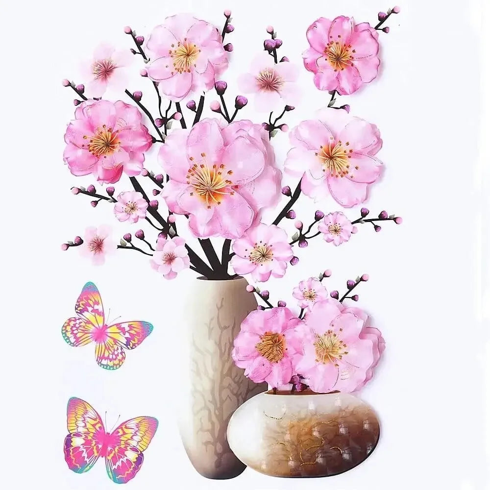 3D Flower Sticker