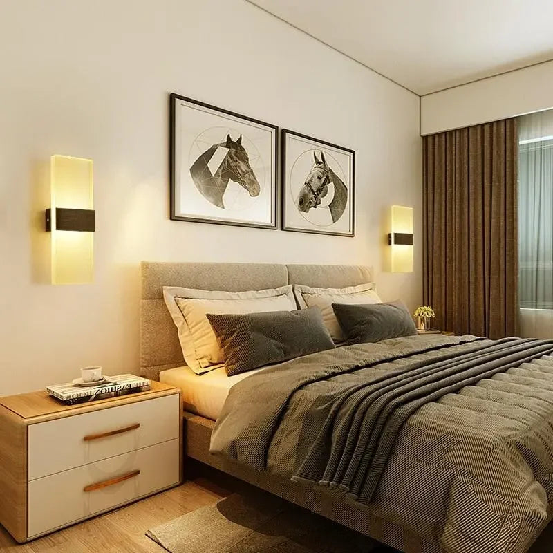 Minimalist Wall Sconce in Acrylic Modern Lighting